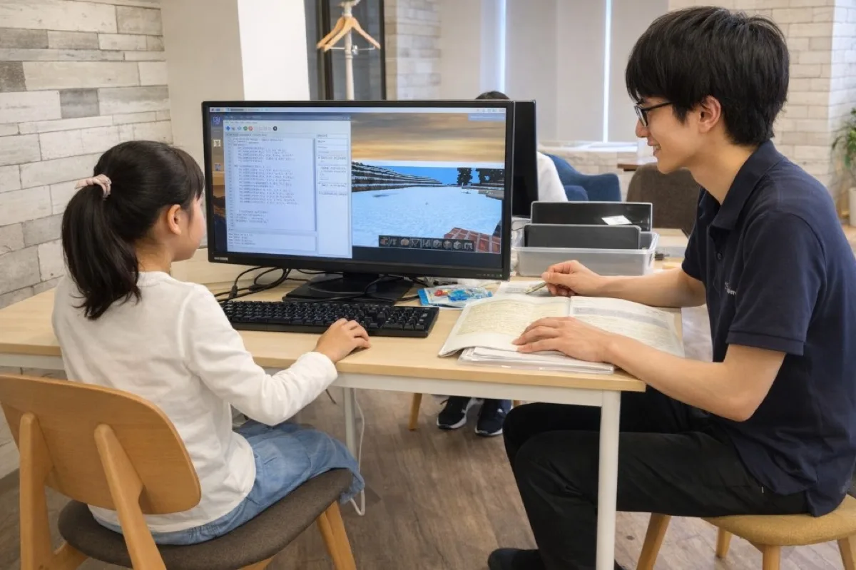 Swimmy プログラミングスクール - プログラミング学習の様子